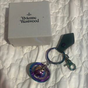 Vivienne Westwood Purple Key & Card Holder